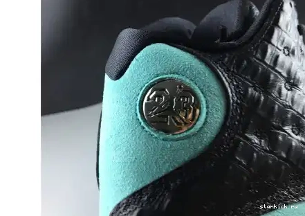 414571-030 JORDAN GREEN BLACK 13 414571-030 AIR ISLAND RETRO 0327